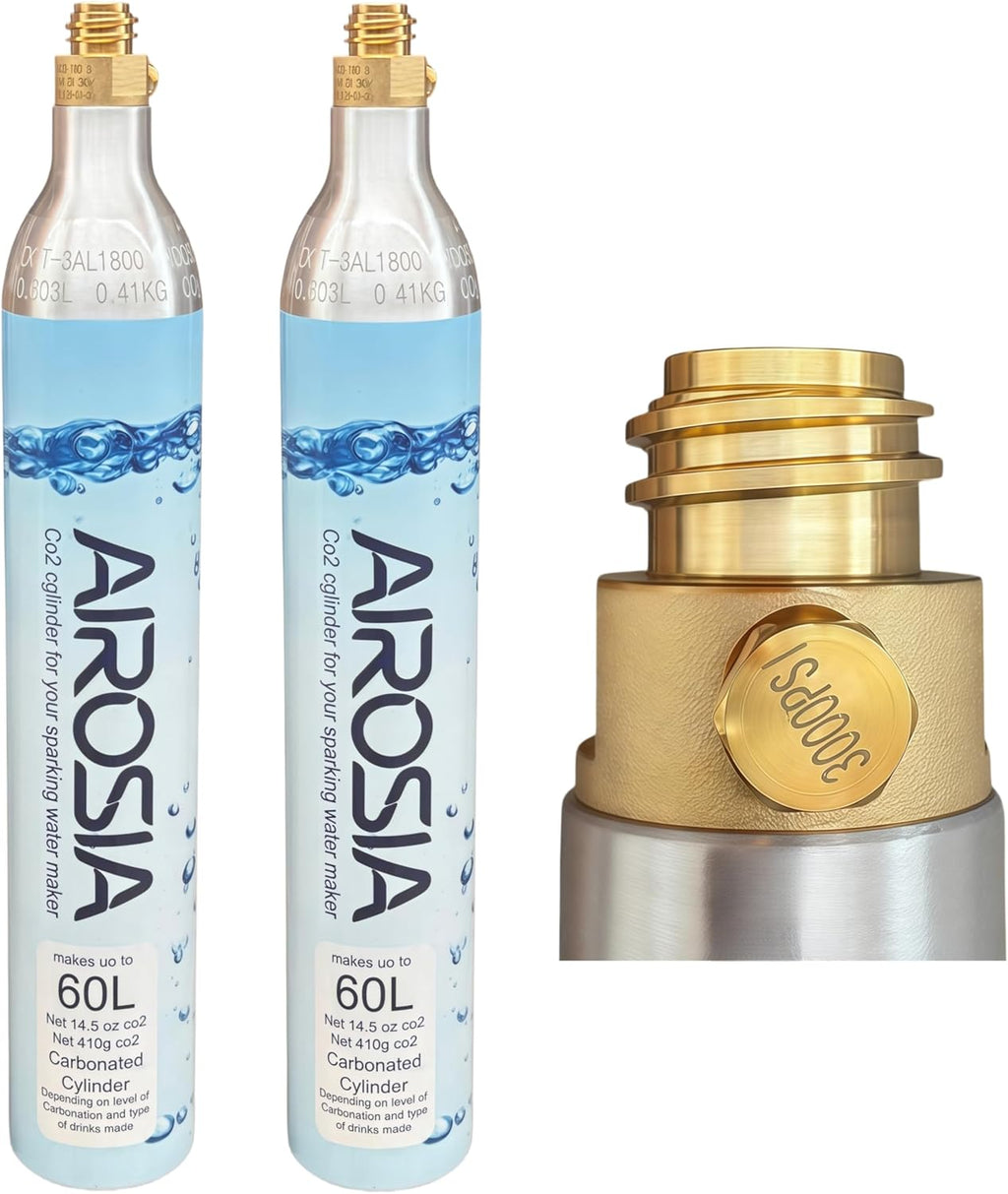 Airosia 60L CO2 Canister Cylinders