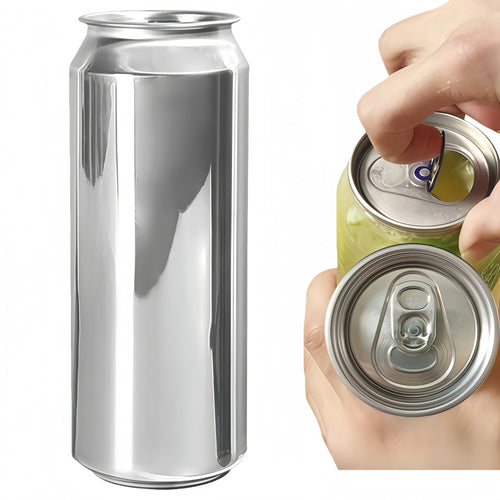 Airosia 100 pack Empty Aluminum Cans with Lids