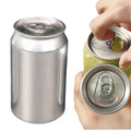 Airosia 100 pack Empty Aluminum Cans with Lids