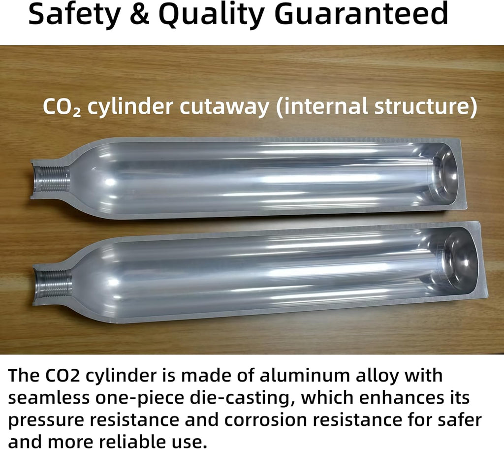 Airosia 60L CO2 Canister Cylinders