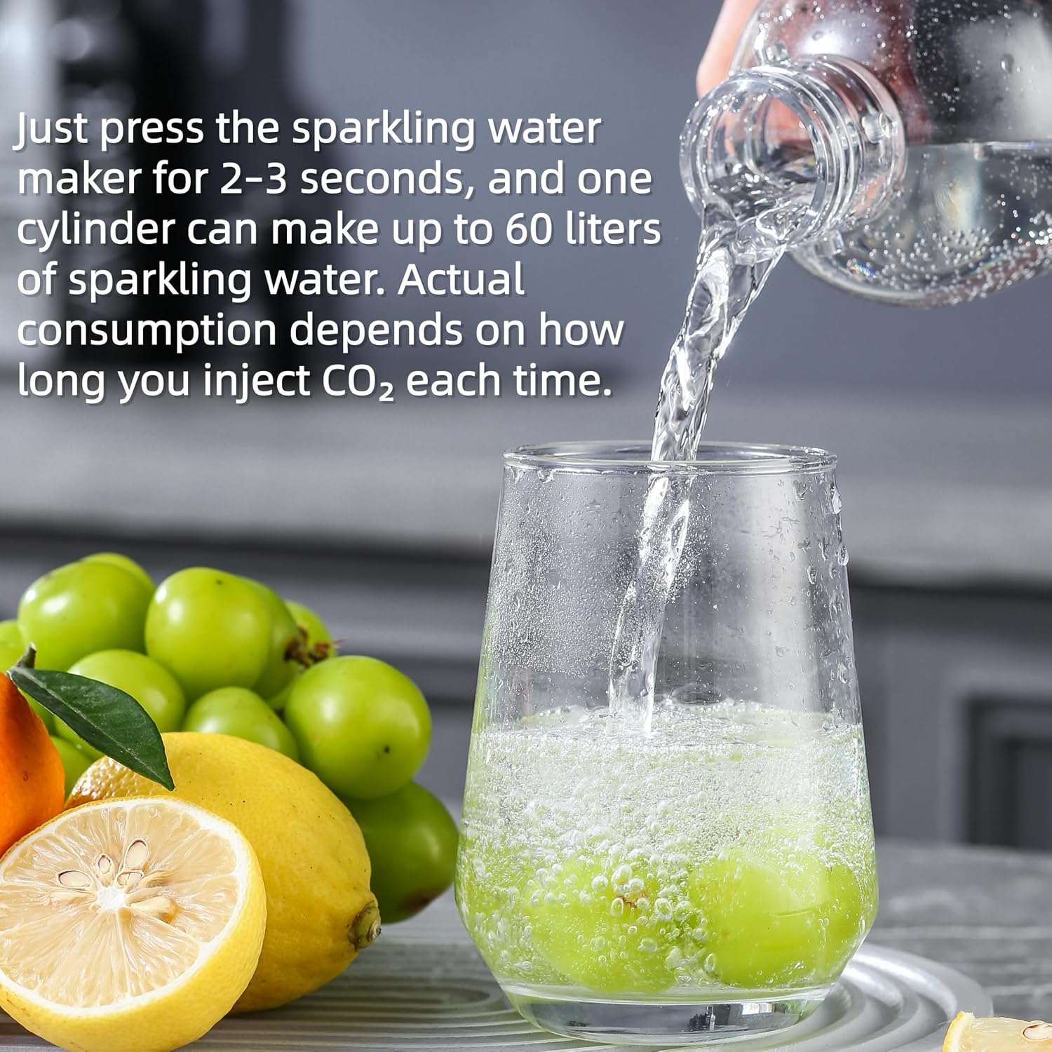 PET Soda Maker Bottle Compatible with Airosia Soda Machine