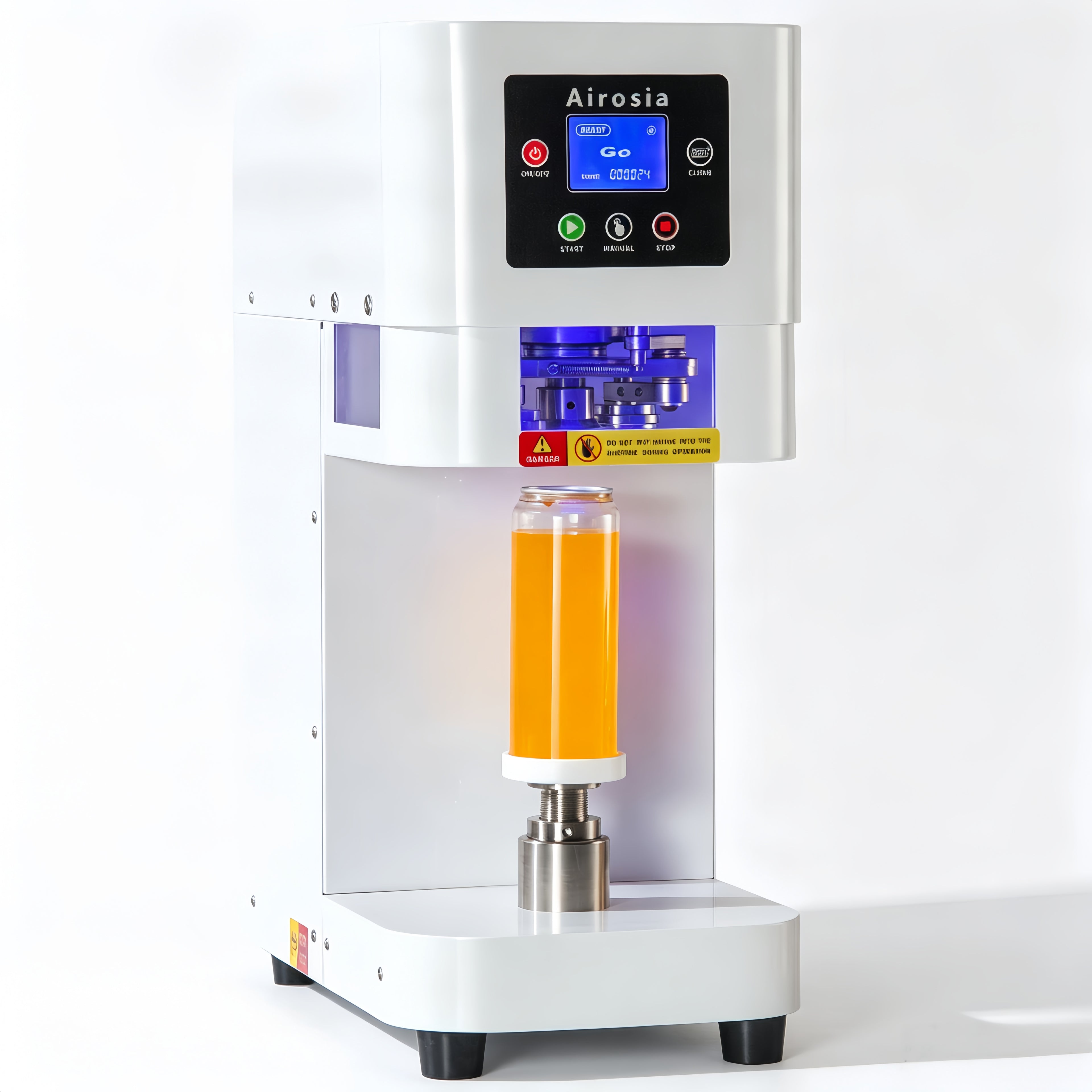 Airosia Upgarded Automatic Can Sealer Machine with Stronger Motor
