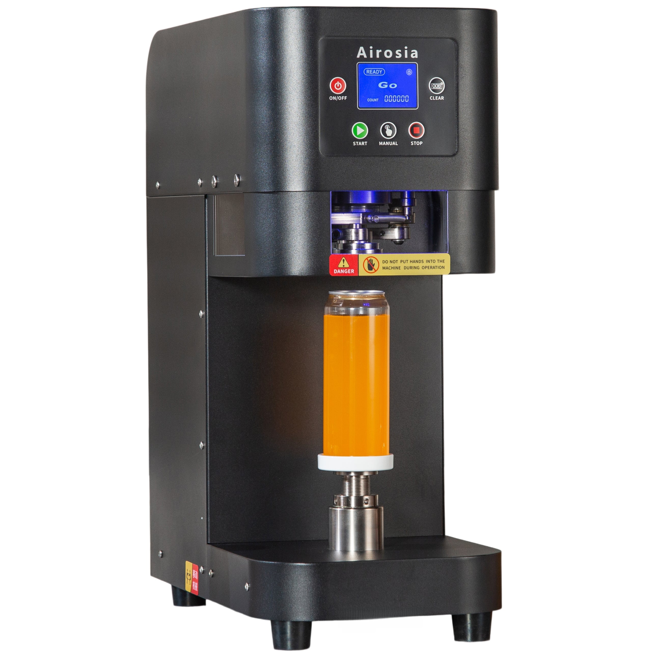 Airosia Upgarded Automatic Can Sealer Machine with Stronger Motor
