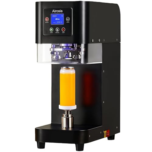 Airosia Commercial Automatic Can Sealer Machine with Stronger Motor
