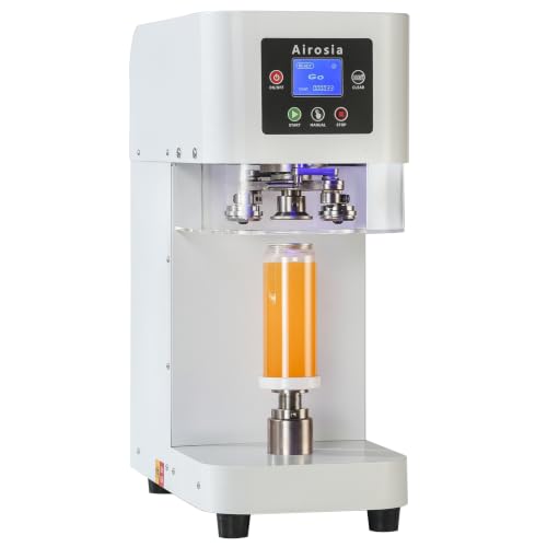 Airosia Commercial Automatic Can Sealer Machine with Stronger Motor