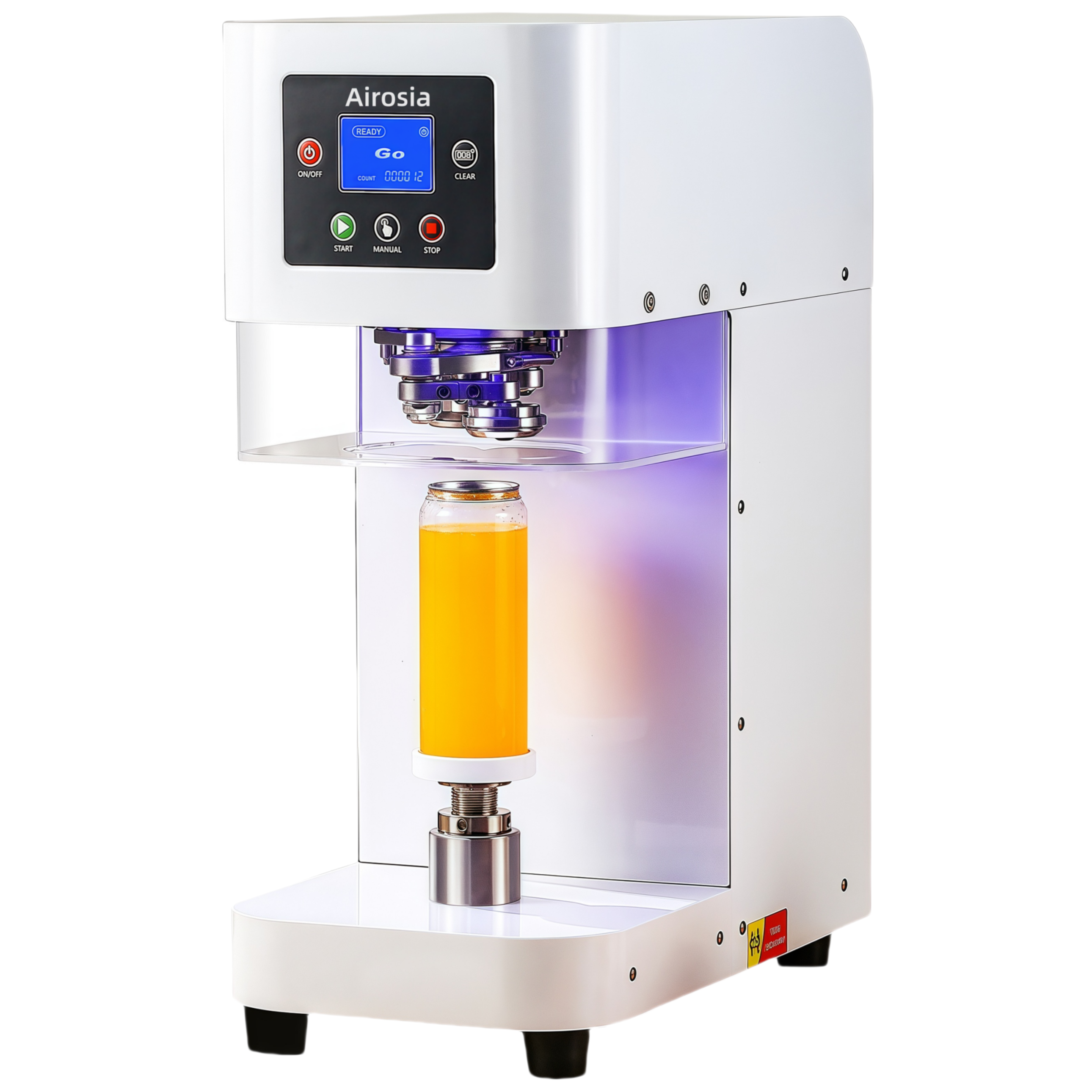 Airosia Commercial Automatic Can Sealer Machine with Stronger Motor