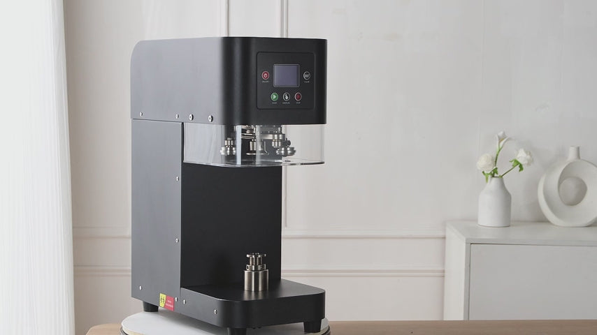 Airosia Commercial Automatic Can Sealer Machine with Stronger Motor